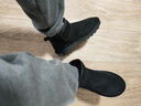 红蜻蜓雪地靴女秋冬加绒百搭棉鞋保暖短靴女靴WLC43470黑色37 实拍图