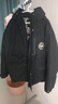 京东京造羽绒服男女情侣短款派克服保暖厚外套男冬季衣服男装 黑色 XL 实拍图