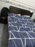 柒爵柒爵金丝檀木实木床现代北欧床双人床简约新中式轻奢主卧储物婚床 床+20cm乳胶床垫+床头柜*2 框架结构1800mm*2000mm 实拍图