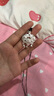 顺庆银楼足银999银锁片花丝牡丹如意平安福锁片送孩子送女友节日礼物 S999花丝如意平安福锁+证书 实拍图