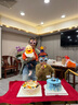 仕彩 生日帽12件儿童生日场景布置卡通眼镜吹龙男孩女孩派对会场装饰B 实拍图