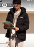 FILA 斐乐官方情侣羽绒服2025年冬时尚休闲连帽上衣男女同款保暖外套 实拍图