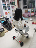 瓦松遛娃神器婴儿推车溜娃车轻便折叠儿童大童推车旅行可登机1-3-6岁 大童无护栏-白色刹车款越野轮 实拍图