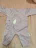 贝瑞加（Babyprints）新生儿连体衣2件装初生男女宝宝纯棉衣服四季内衣A类护肚 紫52 实拍图