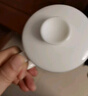 兮元记羊脂玉瓷茶杯马克杯办公室陶瓷个人专用带盖水杯家用轻奢定制杯子 羊脂玉瓷言宋水杯-描金-简装 实拍图