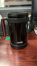 膳魔师（THERMOS）保温杯男女茶杯茶水分离办公室不锈钢水杯团购定制毕业礼物TCMF 黑色 500ml 实拍图