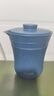 膳魔师（THERMOS）茶旅套装户外露营旅行茶具便携办公保温茶壶茶杯父亲节礼物TCMU 【冰花漆304不锈钢】琉璃蓝 实拍图