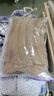 轻薄棉服女保暖内胆短款大码显瘦外套秋冬圆领外套女装 卡其色 2XL 建议80-110斤 实拍图