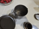 Ti artisan 钛工匠户外纯钛酒精炉煮茶气化炉便携野营液体炉具便携野炊炉 老柄钛吊锅750ml 实拍图