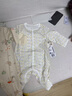 英氏（YEEHOO）婴儿衣服新生儿衣服婴儿连体衣3-6个月5A抗菌乳木果润肤衣 实拍图