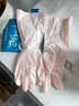 日本进口家务清洁手套洗衣手套 加绒加厚加长厨房洗碗耐用薄手套 E粉小号(长30厘米植绒） 实拍图