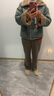 森马（Semir）牛仔棉服女拼接毛领美式复古2024冬宽松毛边夹克街头109724108017 实拍图