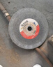大白鲨（BIGWHITESHARK）切割片400mm大号砂轮片350型切铁不锈钢金属大切割机用锯片沙轮片 405x3.2x32mm耐用黑色(5片装) 实拍图