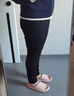 全棉时代孕妇装秋冬打底裤无缝一体织弹力百搭托腹秋冬款鲨鱼裤 黑色 XXL【建议体重148~170斤内穿】 实拍图