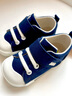 月星童鞋 日本制进口儿童帆布鞋 四季款手工制女宝宝学步鞋男童机能鞋 深蓝色 21.5 (内长13.5cm适合脚长13cm) 实拍图