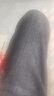 真维斯（Jeanswest）王一博代言牛仔裤男秋冬新款天丝舒适修身直筒高端潮牌休闲裤子男 蓝灰【加绒保暖】 32 码(2尺5) 【建议130-140斤】 实拍图