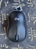 罗技（Logitech）M187P（M185M186造型）无线鼠标 办公鼠标笔记本电脑鼠标家用含2.4G接收器即插即用  黑色 实拍图
