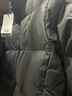 NEW BALANCENB24冬季新款男女情侣款羽绒服立领鸭绒防泼水常规款外套AMJ44302 【防泼水-尺码偏大】AMJ44302-BK M 实拍图