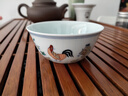博晓（BOXiAO）景德镇手工陶瓷茶具主人杯单杯仿古大明成化斗彩鸡缸杯品茗喝茶杯 仿古鸡缸杯（原件1:1大小） 实拍图