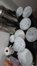 可可屋 日本进口美浓烧光峰超轻量陶瓷餐具线唐草系列日式小碗家用饭碗 SEKUAKO 小饭碗 蓝 11cm 实拍图