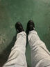 adidas VOYAGER R.RDY舒适户外登山徒步运动鞋男子阿迪达斯TERREX 黑色/白色 42 实拍图