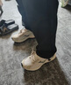 美津浓（MIZUNO）【RACER S】软底轻便运动跑步鞋男女同款缓震透气休闲慢跑鞋 19/渣渣灰 42.5 (275mm) 实拍图