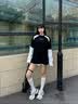 CHERY KALLY【于文文同款】刀锋厚底增高老爹鞋女2026秋季新款休闲运动鞋4216 实拍图