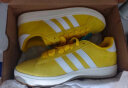 adidas「面包鞋」GRAND COURT BASE 00s休闲低帮板鞋男女阿迪达斯   银灰黄/白色/树脂黄   41 实拍图