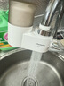 松下（Panasonic）水龙头净水器家用自来水滤水器不插电厨房卫生间通用7层过滤可清洗滤芯 【一机4芯】升级款白色 实拍图