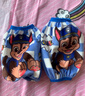 汪汪队立大功（PAW PATROL）儿童袖套男女童秋冬季防脏防污护袖宝宝幼儿卡通绒面手袖PA1856A 实拍图
