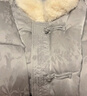 森马（Semir）棉服女设计感提花缎面国风2024冬毛领盘扣宽松外套新109724112005 实拍图