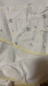 翘脚鸭 婴儿衣服新生儿连体衣秋冬季满月宝宝睡衣纯棉百天爬爬服春秋款 黄小熊2件【四季·系带款】 66cm （建议3-6个月） 实拍图