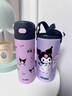 膳魔师（THERMOS）库洛米联名大容量保温杯儿童高颜值水杯可爱咖啡杯生日礼物 保温杯-甜酷名媛-附带杯套350ml 实拍图