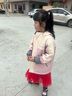 戴维贝拉（DAVE＆BELLA）男童连帽外套男宝宝上衣秋冬装新款童装洋气儿童外衣女童服饰 粉色【加绒款】DB3241555 130 cm（建议身高120-130cm） 实拍图