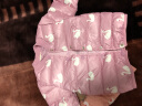 戴维贝拉（DAVE＆BELLA）男童女童冬季新品90绒羽绒内胆 宝宝保暖羽绒服 紫色天鹅DB4366-D 73cm(建议身高66-73cm) 晒单实拍图