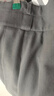 诗凡黎（‘S EIFINI）诗凡黎学院风jk裙新款少女解构黑色高腰显瘦a字半身百褶裙女 深灰 XL 实拍图