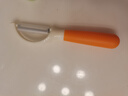 拜杰水果刀削皮刀不锈钢削皮器刨丝器刨刀水果刀瓜果去皮器两件套 实拍图