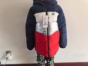 探路者（TOREAD）旗舰 儿童羽绒服男女中大童装冬季保暖加长款防风外套 活力红 150 实拍图