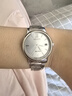 西铁城（CITIZEN）手表女日韩表光动能白盘日显钢带时尚极简送礼物女友FE6090-85A 实拍图