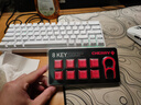 CHERRY 8Key樱桃透光原厂键帽套装机械键盘键帽更换增补键帽【配拔键器】 8键套装【红色】 实拍图