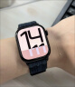 Apple/苹果 Watch Series 10 智能手表GPS+蜂窝款46毫米亮黑色铝金属表壳黑色运动型表带S/M MWYJ3CH/B 实拍图