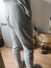 七匹狼保暖内衣 男 纯棉秋冬基础全棉内衣男士秋衣秋裤 套装 圆领浅麻 3XL (185体重170-200斤) 实拍图
