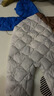 迷你巴拉儿童连体羽绒服男女童厚款保暖连帽防风保暖羽绒外套【防水透湿】 海洋蓝80102 90 实拍图