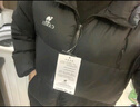 骆驼火山羽绒服男女款城市轻户外加厚防寒面包服冬季外套 黑色 L 实拍图