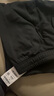骆驼（CAMEL）直筒运动裤男子休闲针织卫裤长裤 CB1225L0784B 黑色 XXXXL 实拍图
