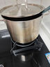 Momscook不锈钢汤锅304食品级加厚高汤锅小汤锅电磁炉煲汤锅深汤锅 汤锅（TL2218） 22cm 6L 实拍图