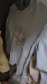 拉比婴儿衣服秋冬儿童秋衣秋裤2套装宝宝纯棉保暖内衣睡衣2套装 元气熊肩开服2套装  粉蓝 90 cm 实拍图