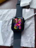 绿联适用苹果手表膜S8/S9/SE2通用Apple iWatch7/6/5/4保护膜45/44mm全屏防刮防指纹水凝软膜2片装 实拍图