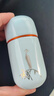 午间 创意迷你陶瓷小号茶叶罐锡盖茶叶盒旅行便携式密封罐家用香薰罐 一见喜茶叶罐-白鹭（粉青） 实拍图