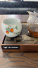 金镶玉 茶杯主人杯 品茗杯对杯汝窑非紫砂过节生日送礼品福利盒 立业对杯约140ml 实拍图